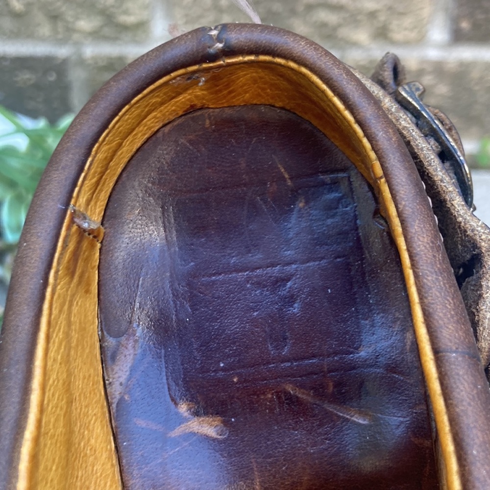 ☀️ Frye Harness Brown Leather Mules/ Clogs - Picture 2 of 16